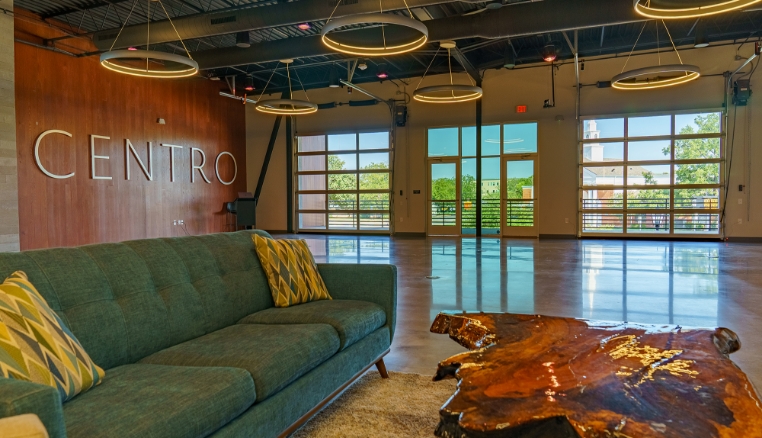 CENTRO Event Space in Round Rock, Texas designed by MOD: Architecture
