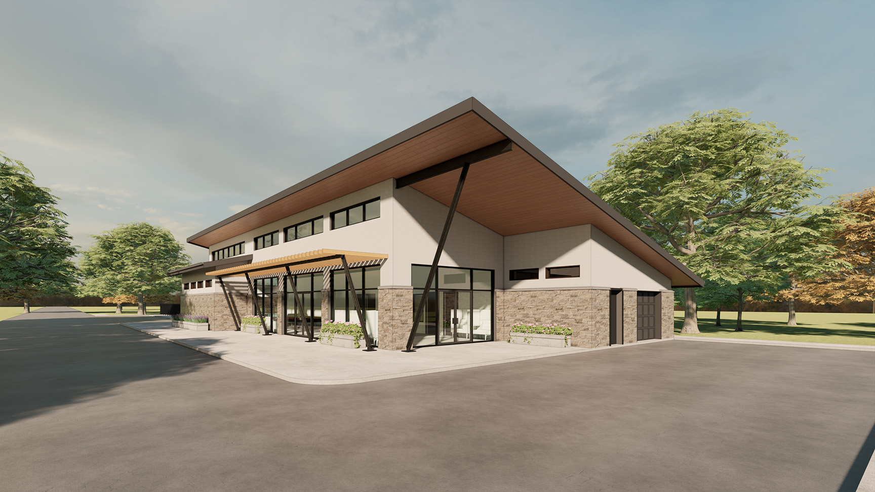 The Oaks at Liberty Hill MOD Architecture